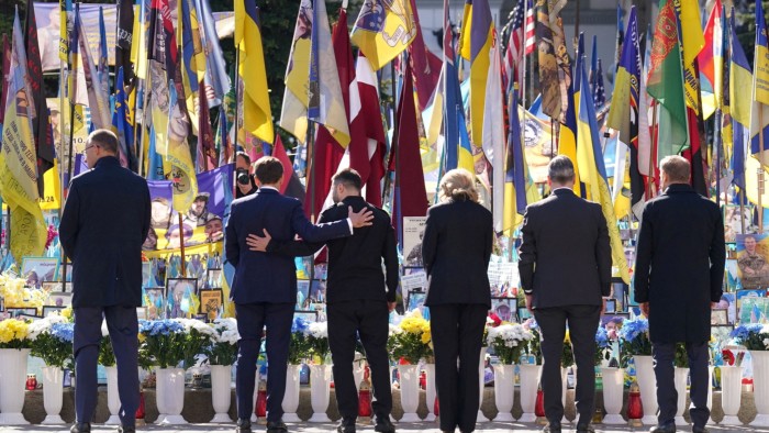 Ucraina e alleati pronti per il "cessate il fuoco incondizionato" mentre i leader visitano Kiev