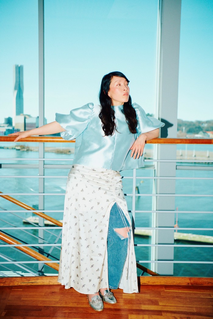 Nagano nell'atrio al Casa dell'Opera di Göteborg