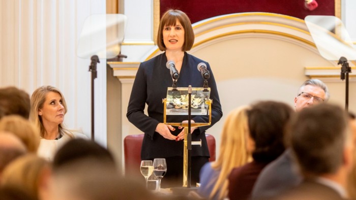 Chancellor Rachel Reeves delivers her Mansion House speech last year