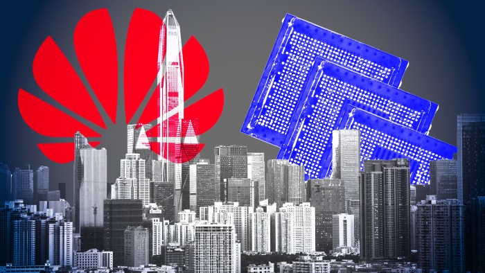 Le immagini satellitari rivelano la linea di produzione di chip avanzata di Huawei in Cina