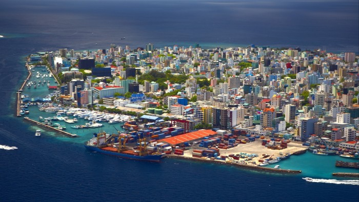 Malé, capital of the Maldives