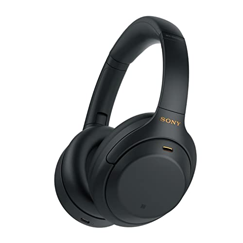 Sony WH -1000XM4 Rumore wireless che annullano cuffie aeree - Nero ...