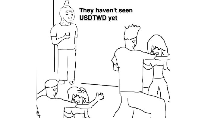 Uh-oh, il dollaro taiwanese ne sta vivendo