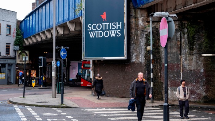 Advertising for Scottish Widows