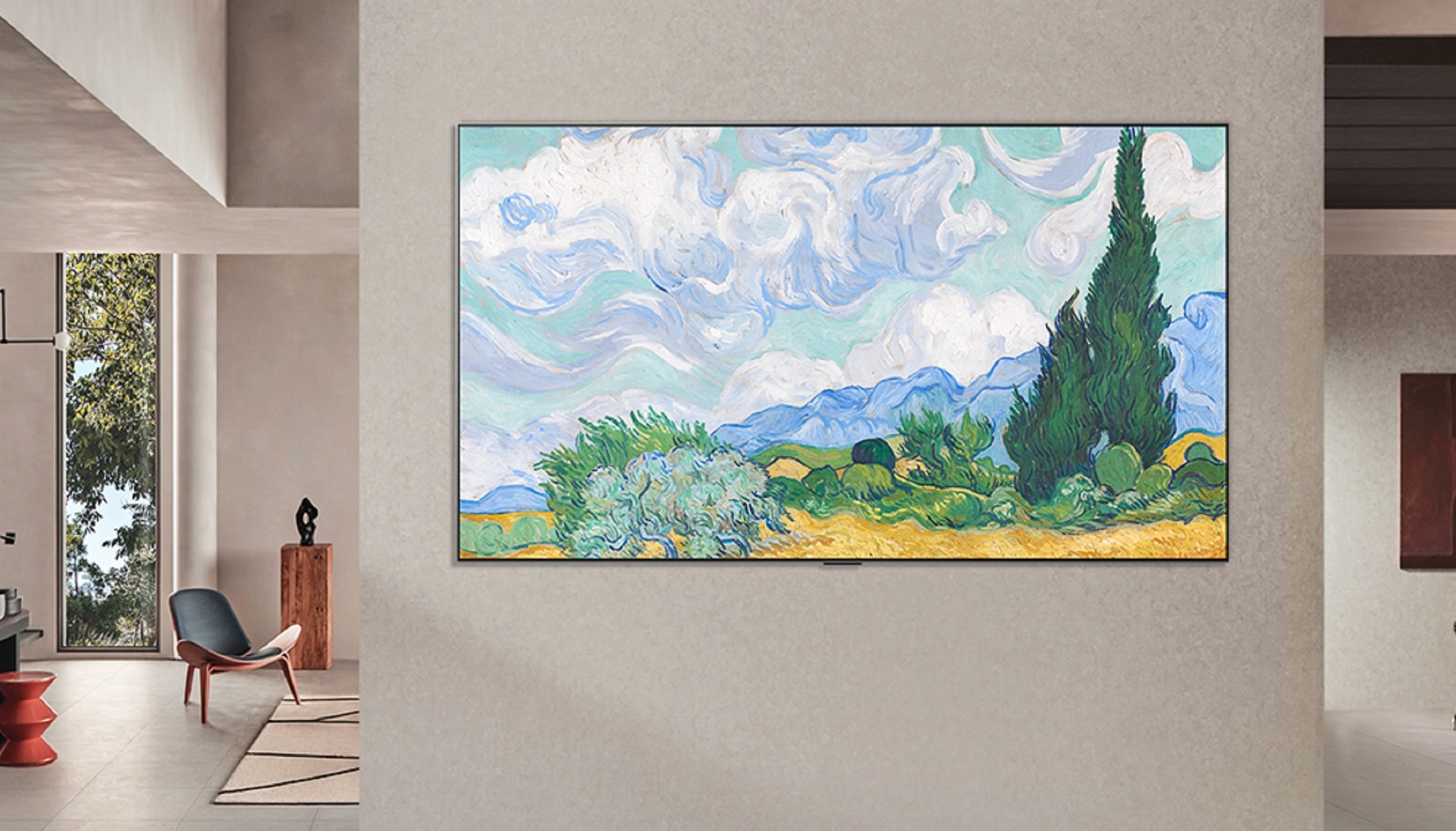 LG vuole trasformare il tuo salotto in una galleria d'arte