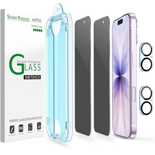 Amfilm OneTouch Privacy Screen Protector (2+2 pacchetto)