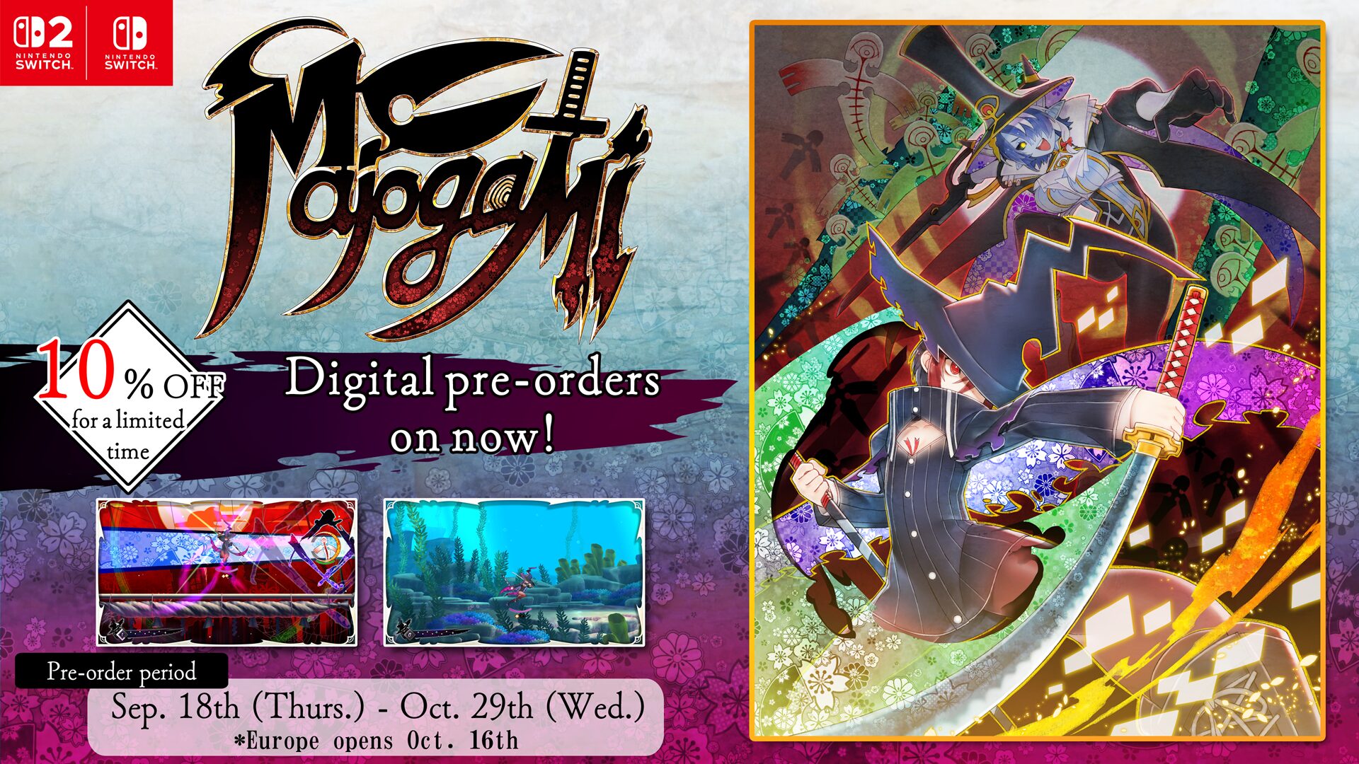 Trailer di majogami 'gameplay', preordini digitali ora disponibili