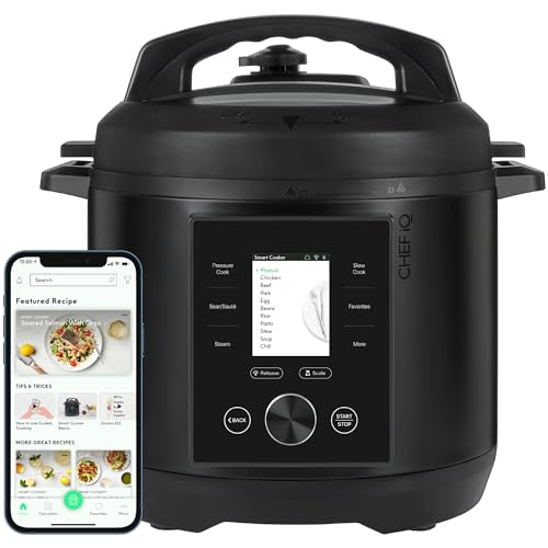 Chef IQ Smart Pressure Cooker con WiFi e Scala integrata-facile da usare ...
