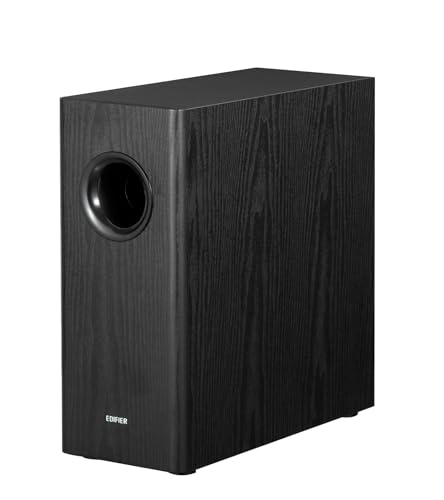 Edifier T5S alimentato attivo subwoofer con RMS da 70 W, woofer a lunghezza da 8 ', ...