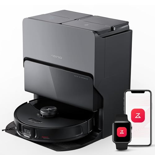 Roborock S8 Maxv Ultra Robot Vacuum & Sonic Mop, 10000 Pa Espion, Corner ...