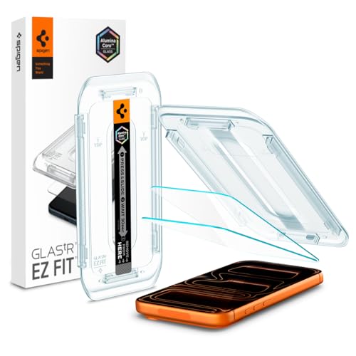 Spigen Aluminacore Glastr EZ Fit Screen Protector (2-Pack)