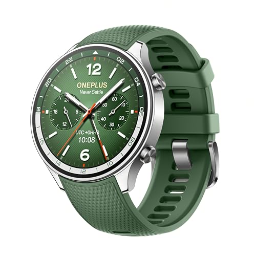 OnePlus Watch 2R, 32 GB, Sleep Monitor, Tracking della frequenza cardiaca, smartwatch con ...