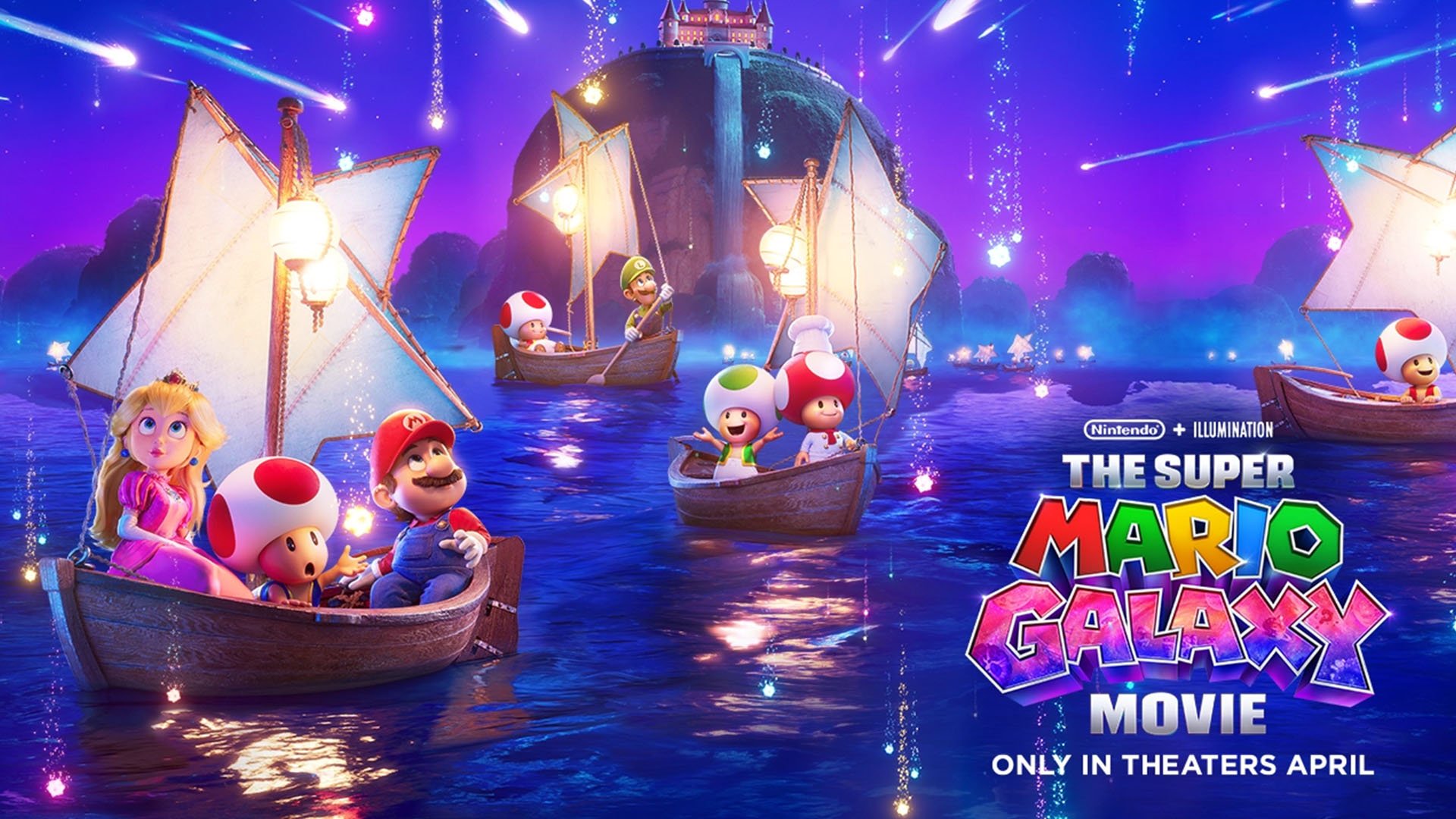 Il trailer di debutto del film Super Mario Galaxy