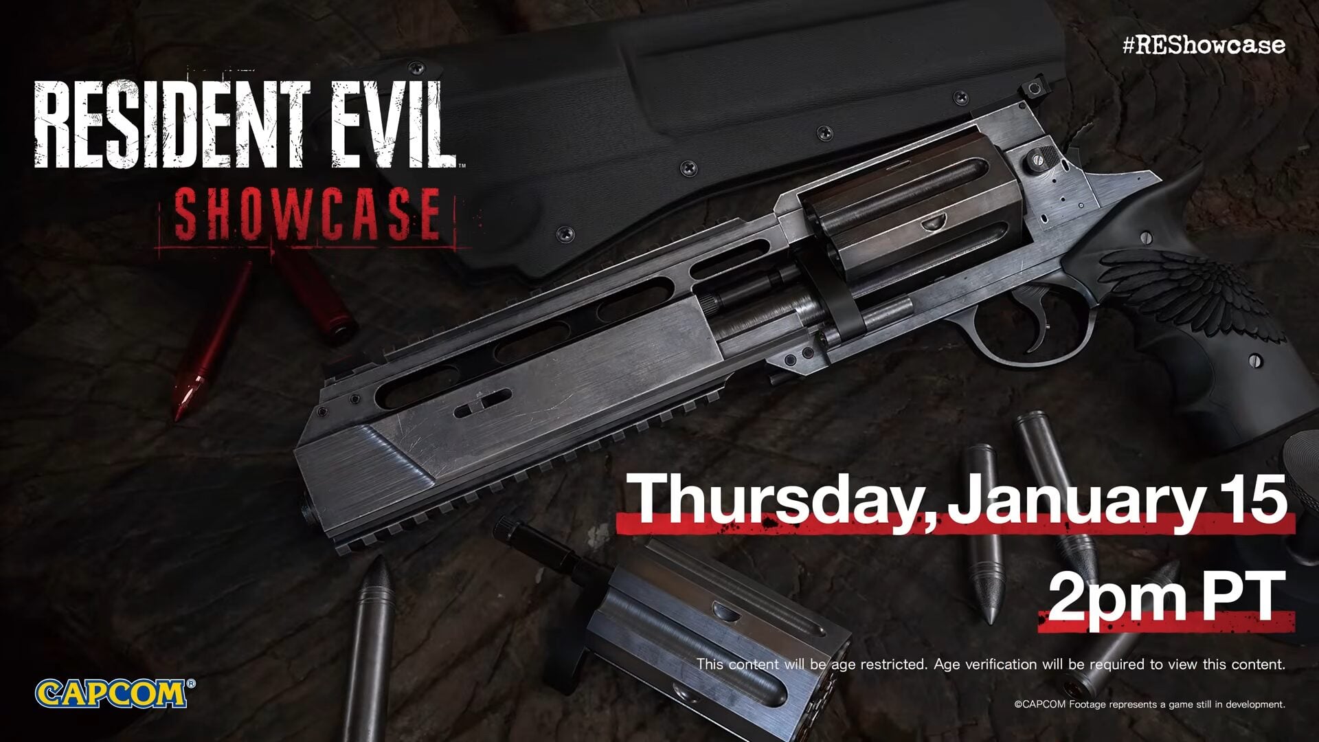 Resident Evil Showcase fissato per il 15 gennaio