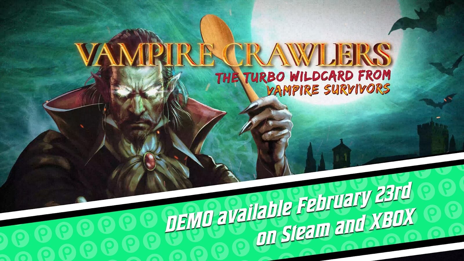 La demo di Vampire Crawlers: The Turbo Wildcard di Vampire Survivors verrà lanciata il 23 febbraio per Xbox Series e PC