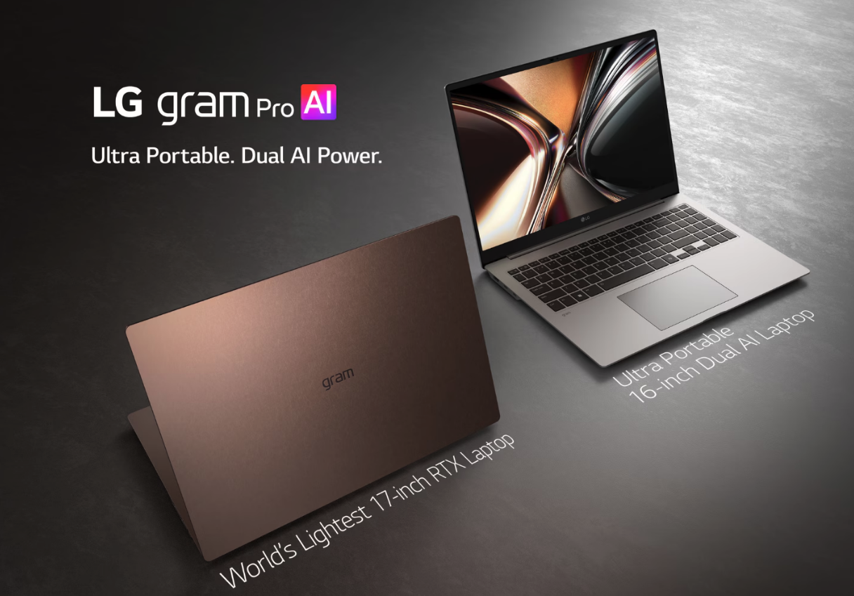 I nuovi laptop Gram 2026 di LG sono costruiti con il suo nuovo materiale "Aerominum".