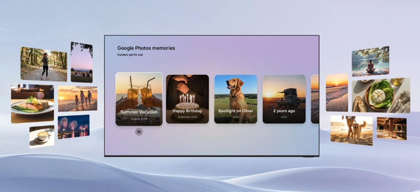Samsung e Google collaborano per portare Google Foto sui televisori Samsung dotati di Ai