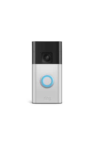 Ring Battery Doorbell (modello più recente), sicurezza domestica o aziendale con...