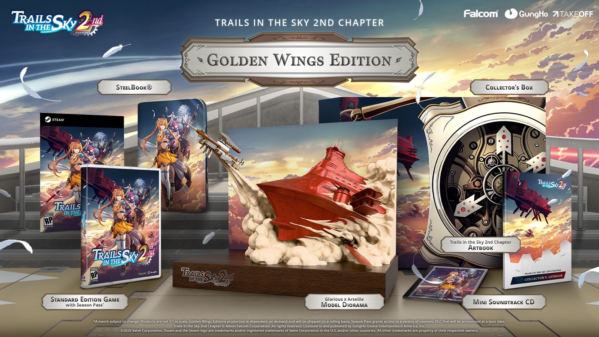Annunciato il secondo capitolo di Trails in the Sky "Golden Wings Edition".