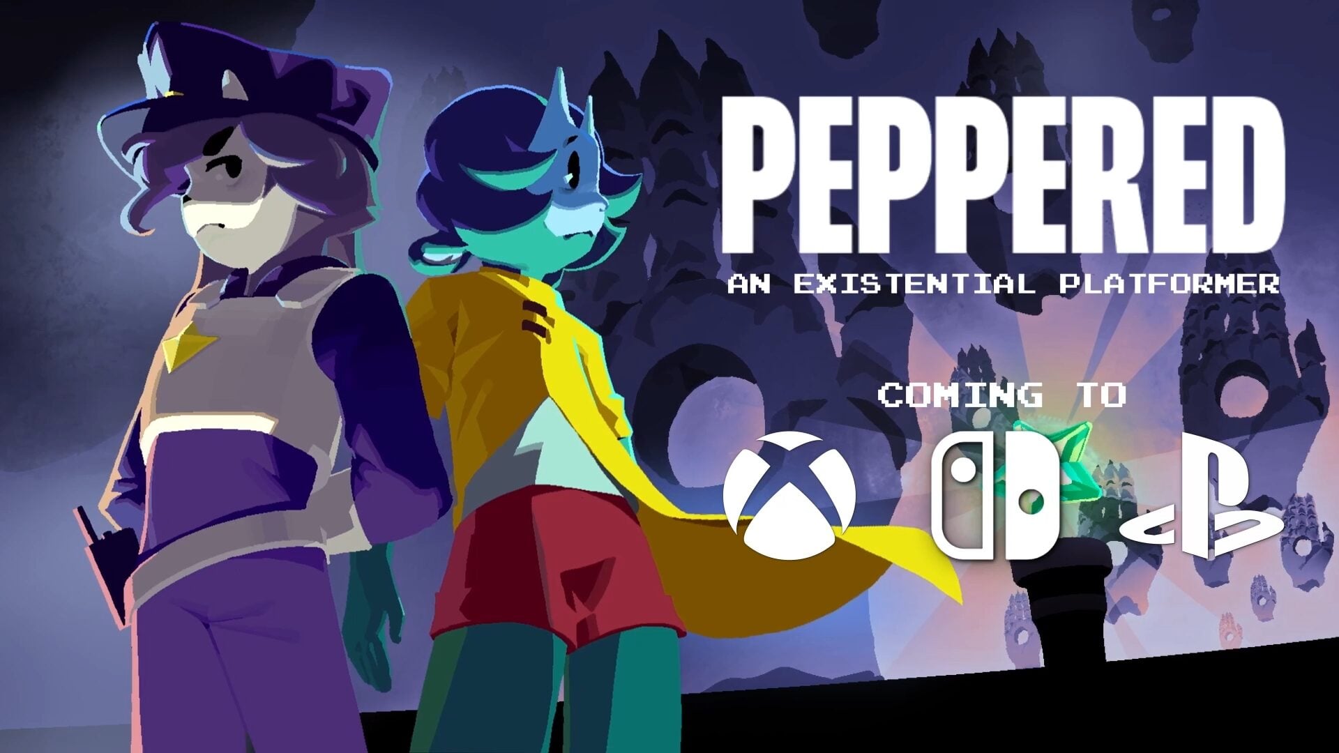PEPPERED: un platform esistenziale in arrivo su PS5, Xbox Series, PS4, Xbox One e Switch il 7 aprile