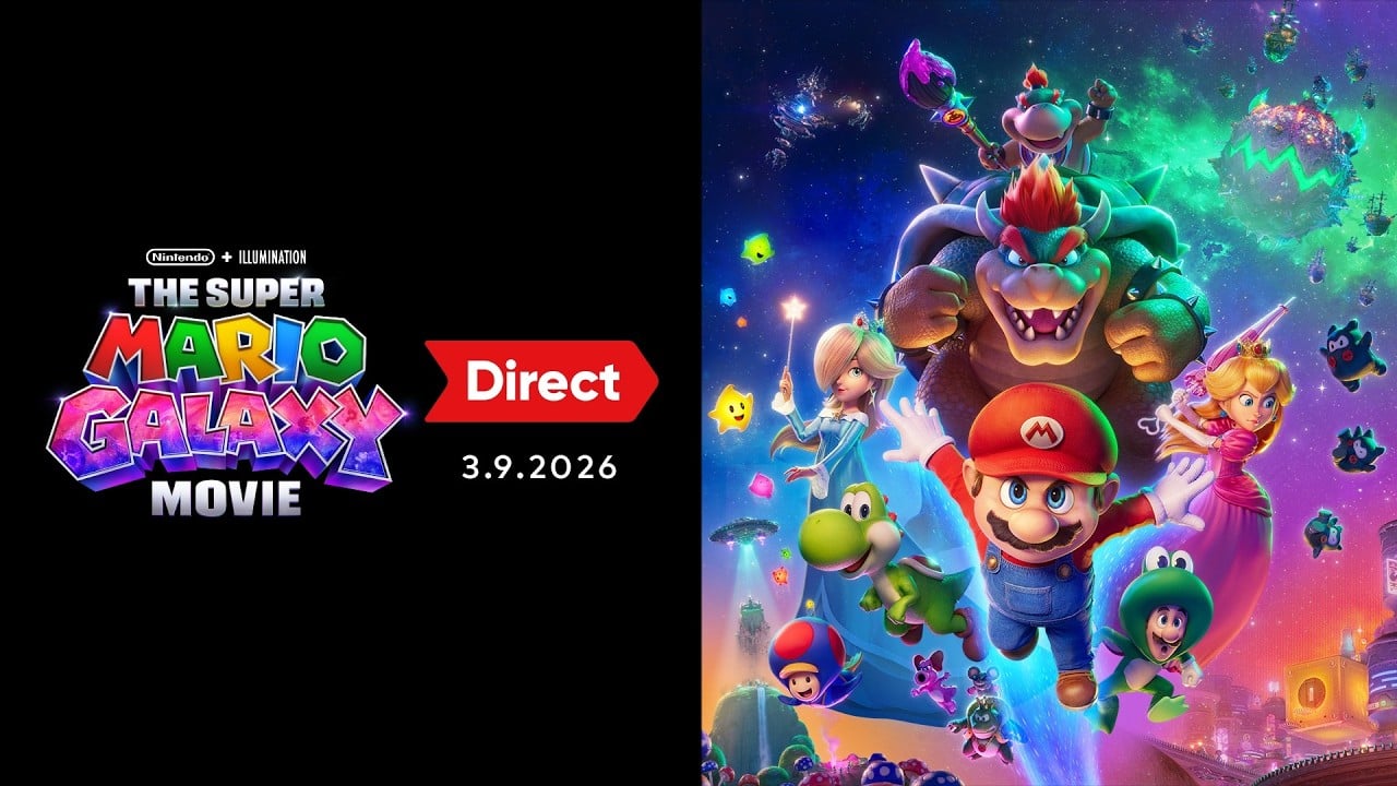 Il Super Mario Galaxy Movie Direct è previsto per il 9 marzo