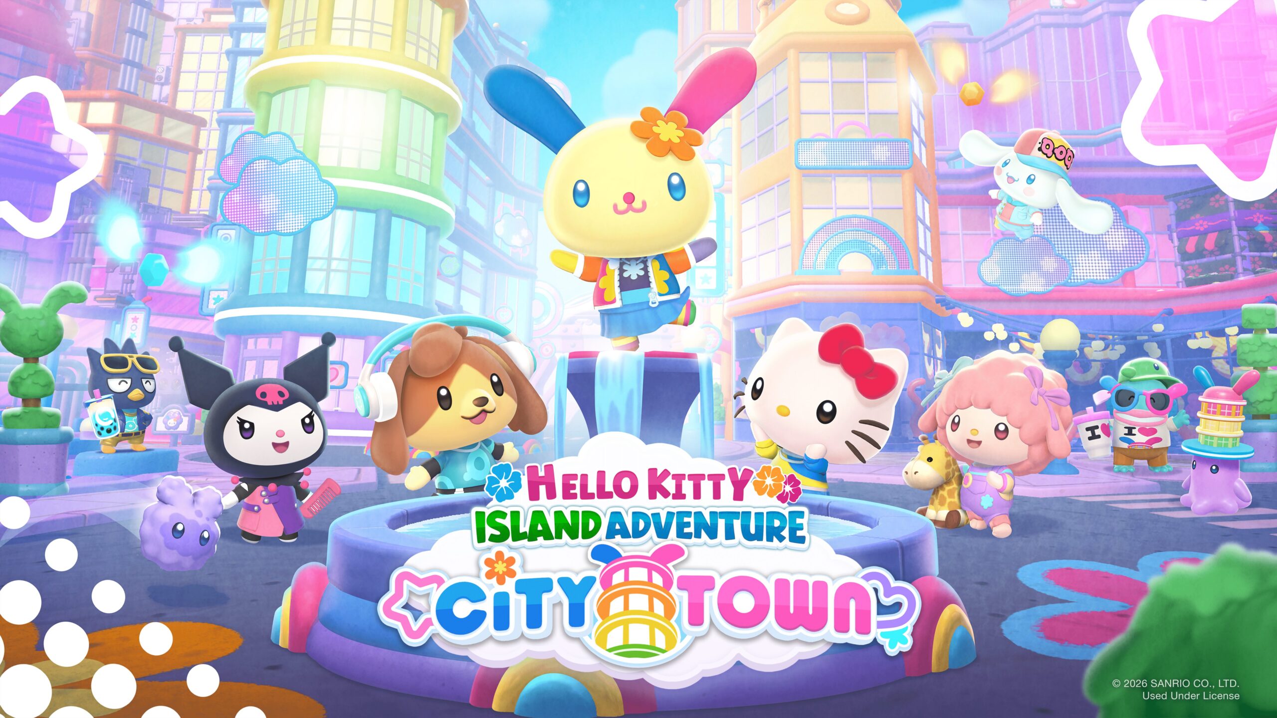 Annunciato il DLC "City Town" di Hello Kitty Island Adventure