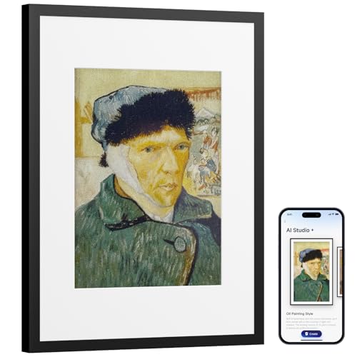 SwitchBot AI Art Frame 13,3'', cornice per foto con inchiostro elettronico,...