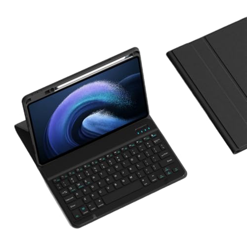 Custodia a libro sottile Nuwonaya con tastiera