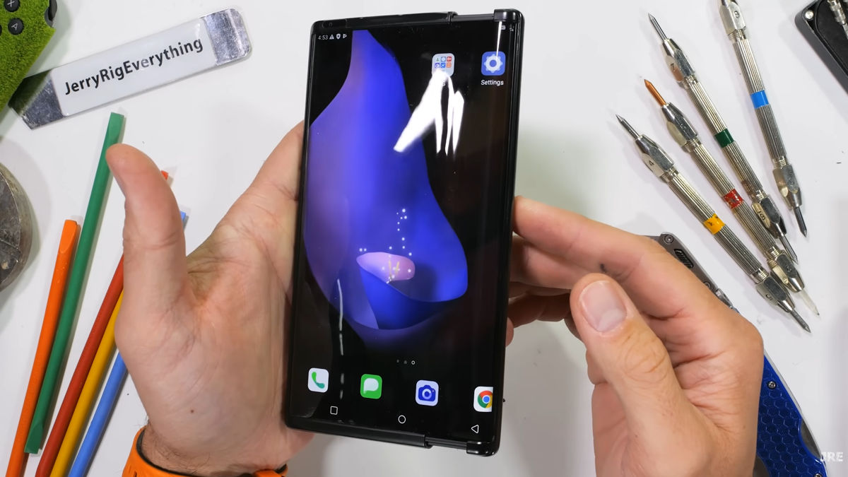 Lo smontaggio di LG Rollable mostra un telefono che era molto in anticipo sui tempi