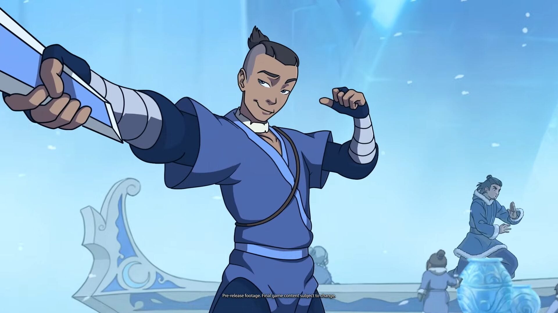 Trailer di Avatar Legends: Il gioco di combattimento "Sokka".