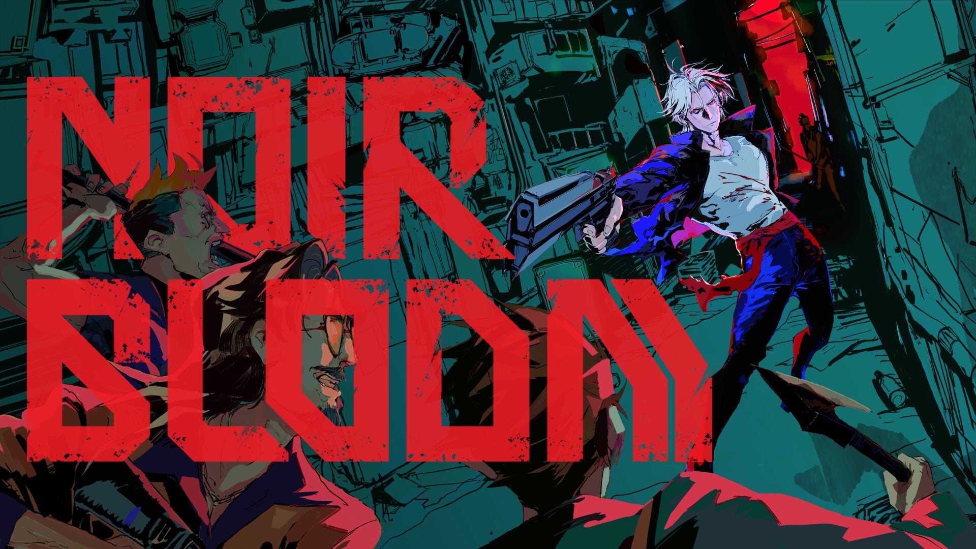 NOIR BLOOM, il "gioco d'azione 2D ad alto numero di ottani gun-fu" annunciato per PC