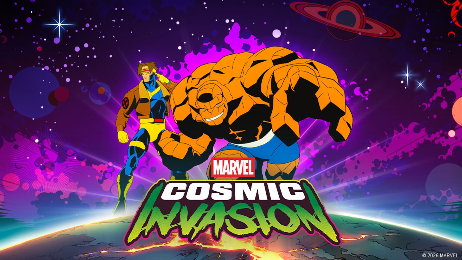 I personaggi DLC di MARVEL Cosmic Invasion Ciclope e La Cosa sono ora disponibili