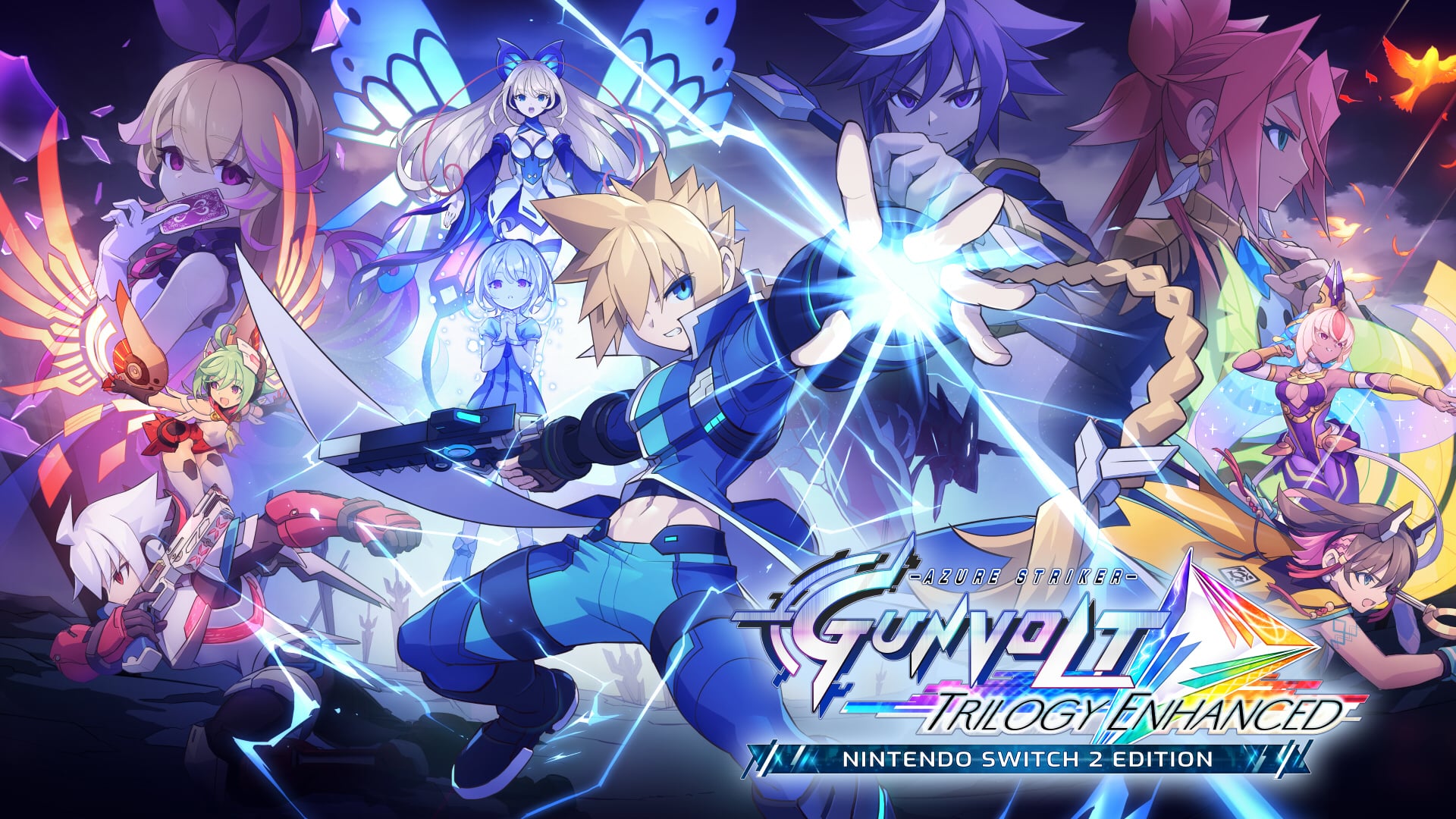 Azure Striker Gunvolt Trilogy Enhanced in arrivo su Switch 2 nel 2026 insieme al DLC "Azure Striker Gunvolt GX"