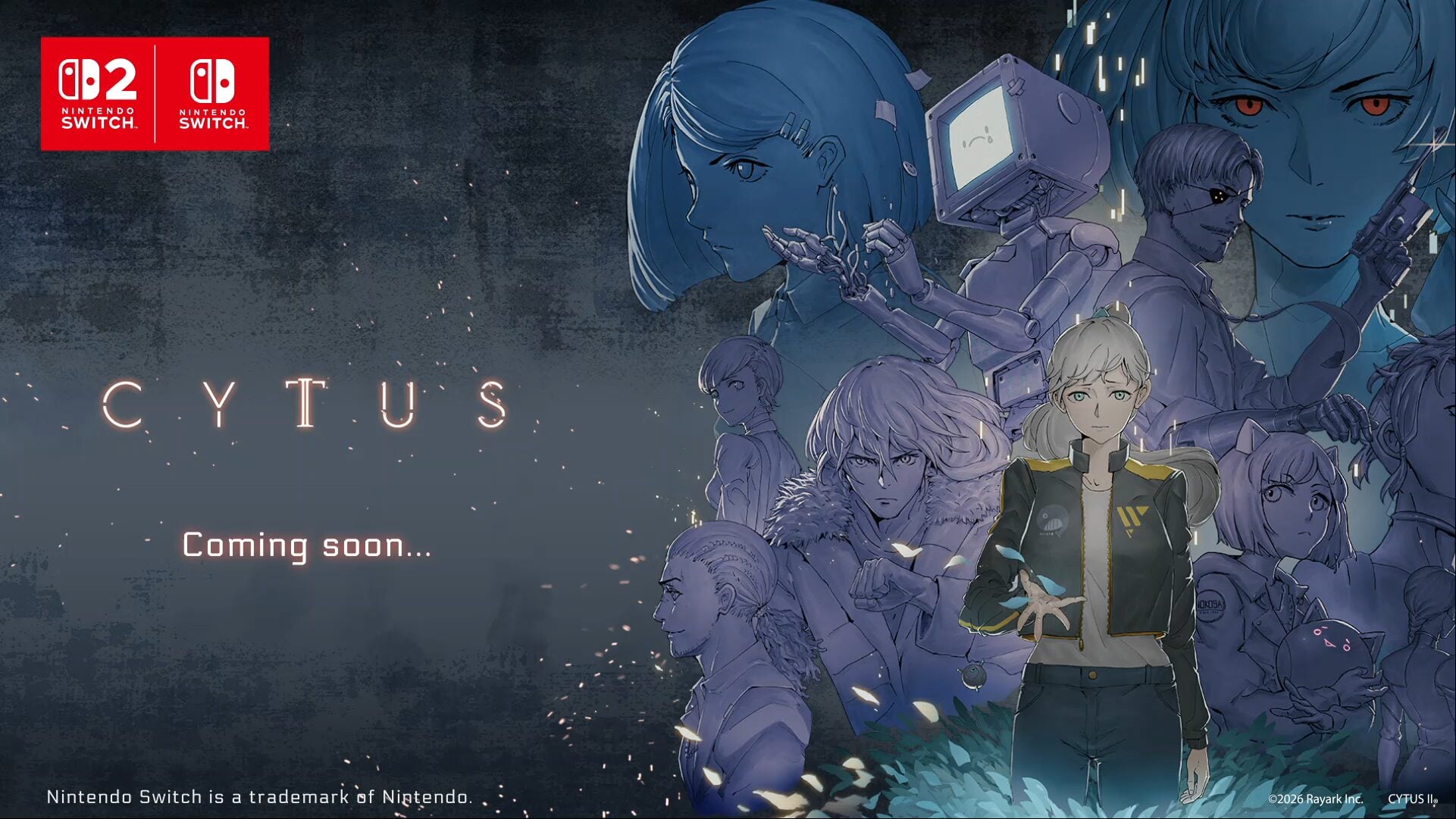 Cytus II in arrivo su Switch 2, Switch nel 2027