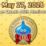 La trasmissione “Aggiornamento dal team di Dragon Quest” per il 40° anniversario di Dragon Quest è fissata per il 27 maggio