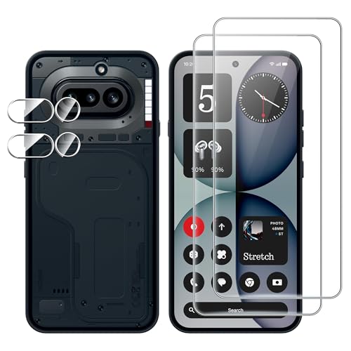 Proteggi schermo Suttkue con protezioni per obiettivo fotocamera (confezione 2+2)