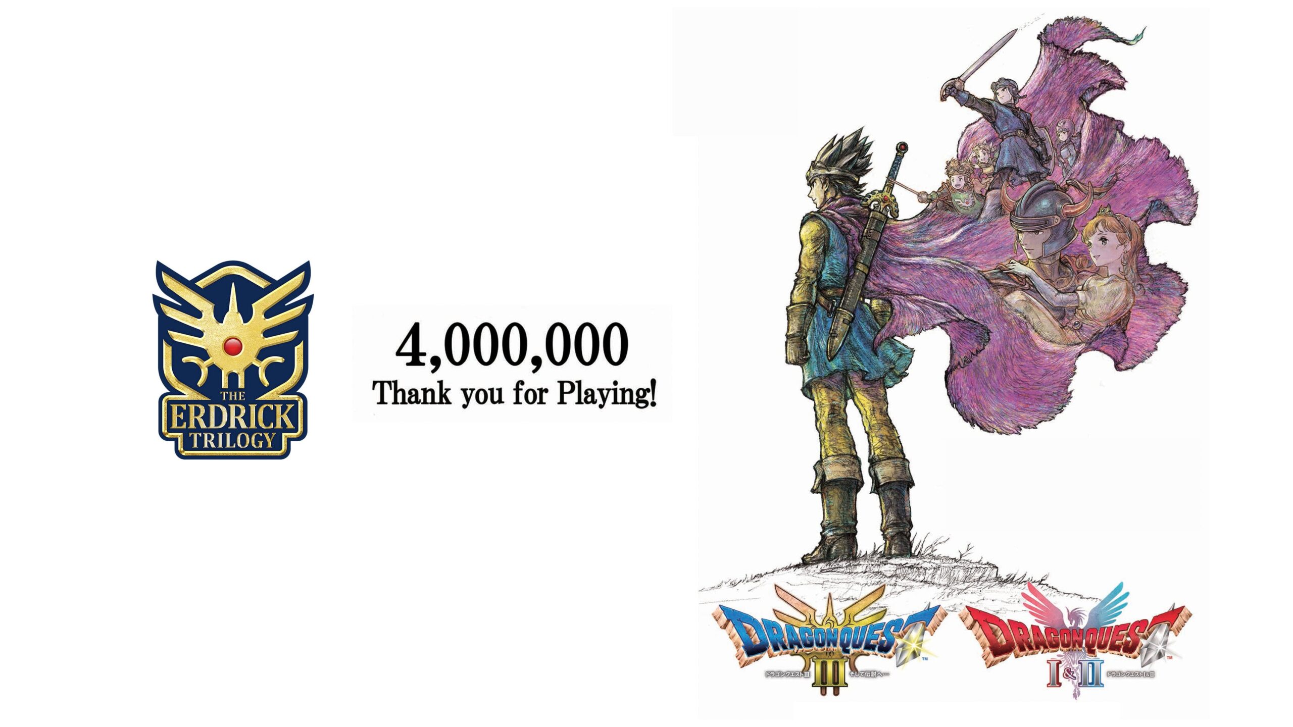 Dragon Quest III HD-2D Remake e Dragon Quest I & II HD-2D Remake superano i quattro milioni di spedizioni e vendite digitali