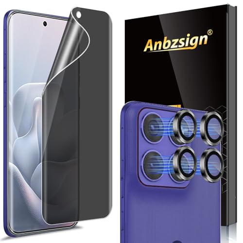 Anbzsign Proteggi schermo per la privacy con protezioni per obiettivo fotocamera (confezione 2+2)