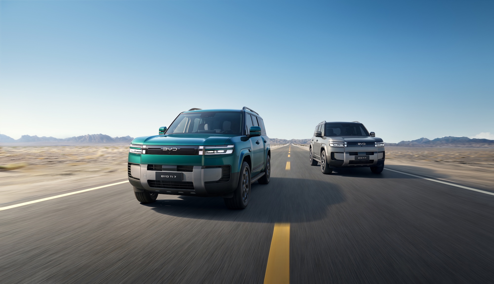 BYD sta portando il suo SUV elettrico Ti7 agli acquirenti nel Regno Unito