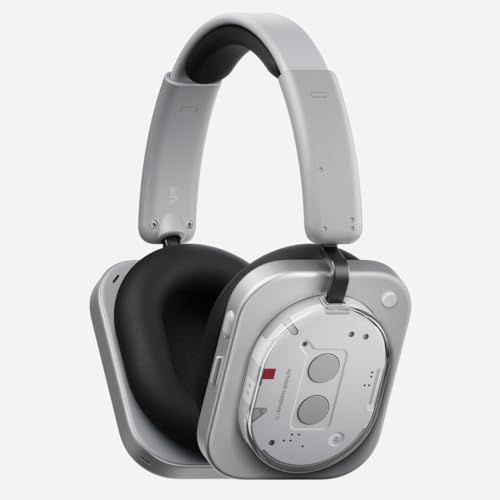 Nothing Headphone (1) Cuffie ibride attive con cancellazione del rumore, wireless...