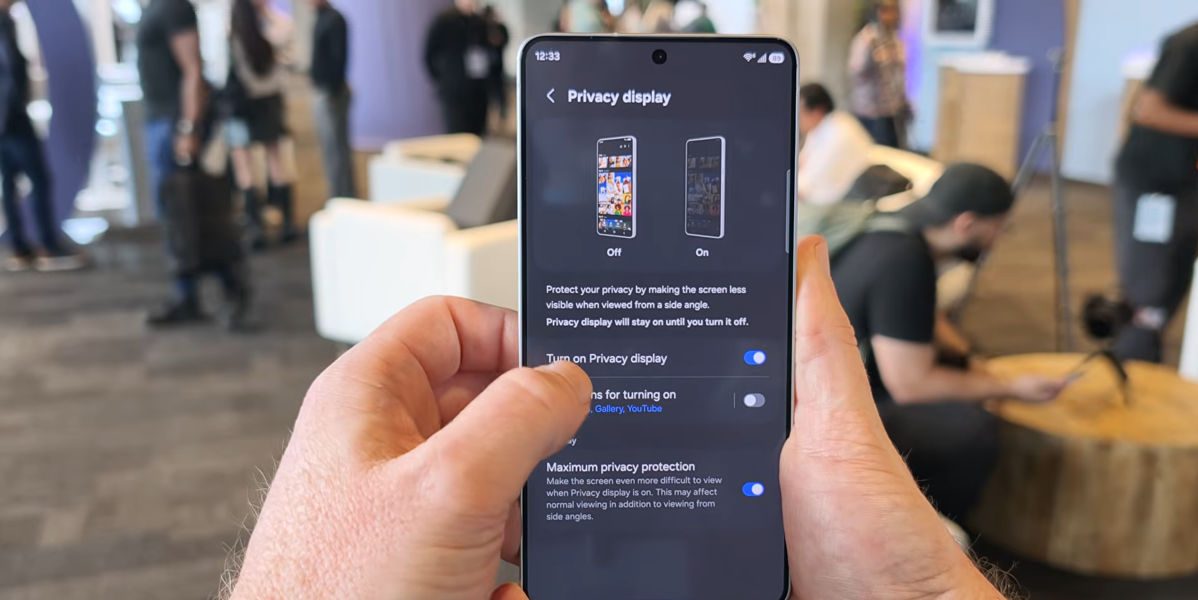 Secondo quanto riferito, Samsung sta lavorando su un display olografico e sembra fantascienza
