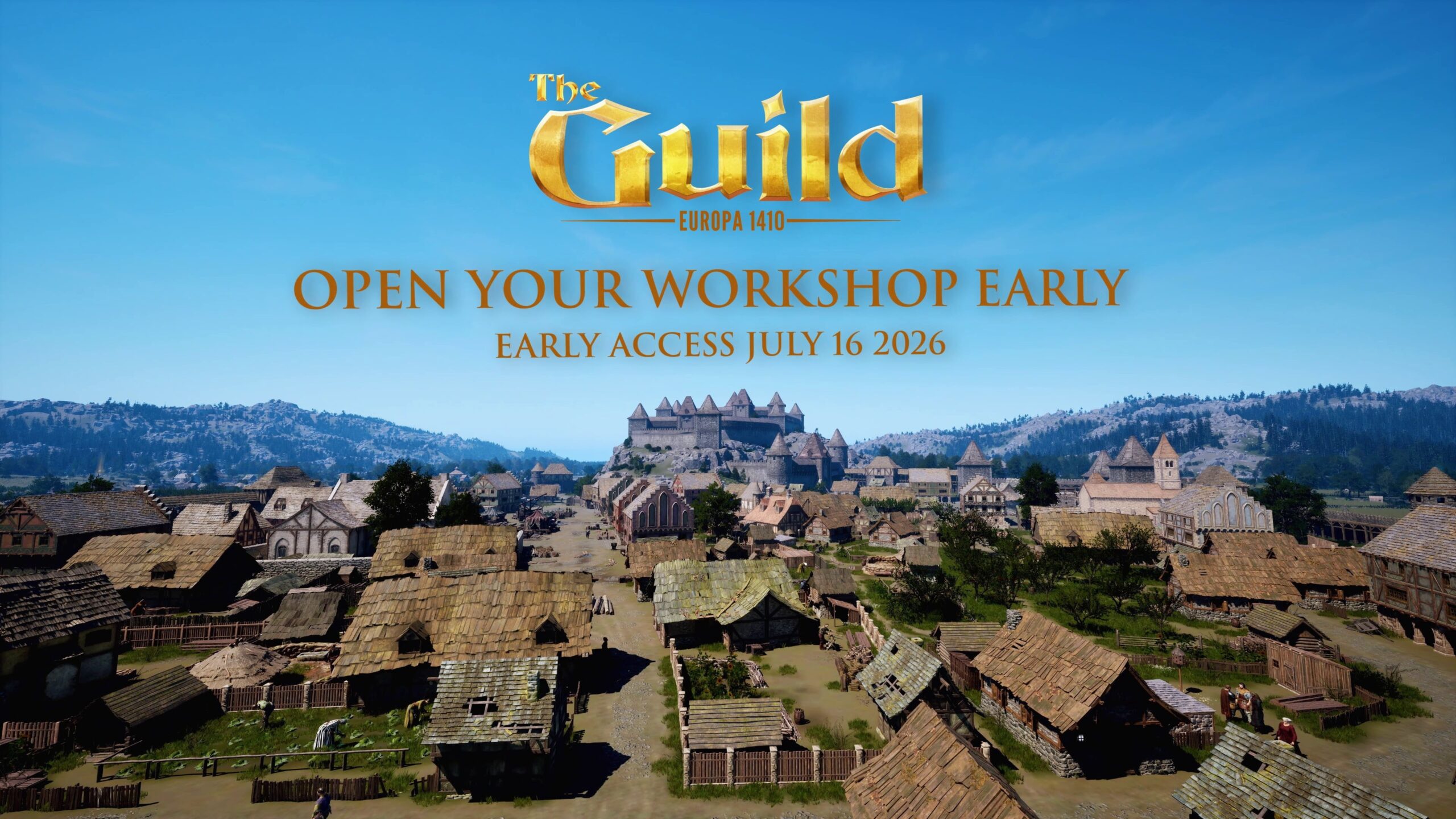 The Guild: Europa 1410 verrà lanciato in accesso anticipato il 16 luglio