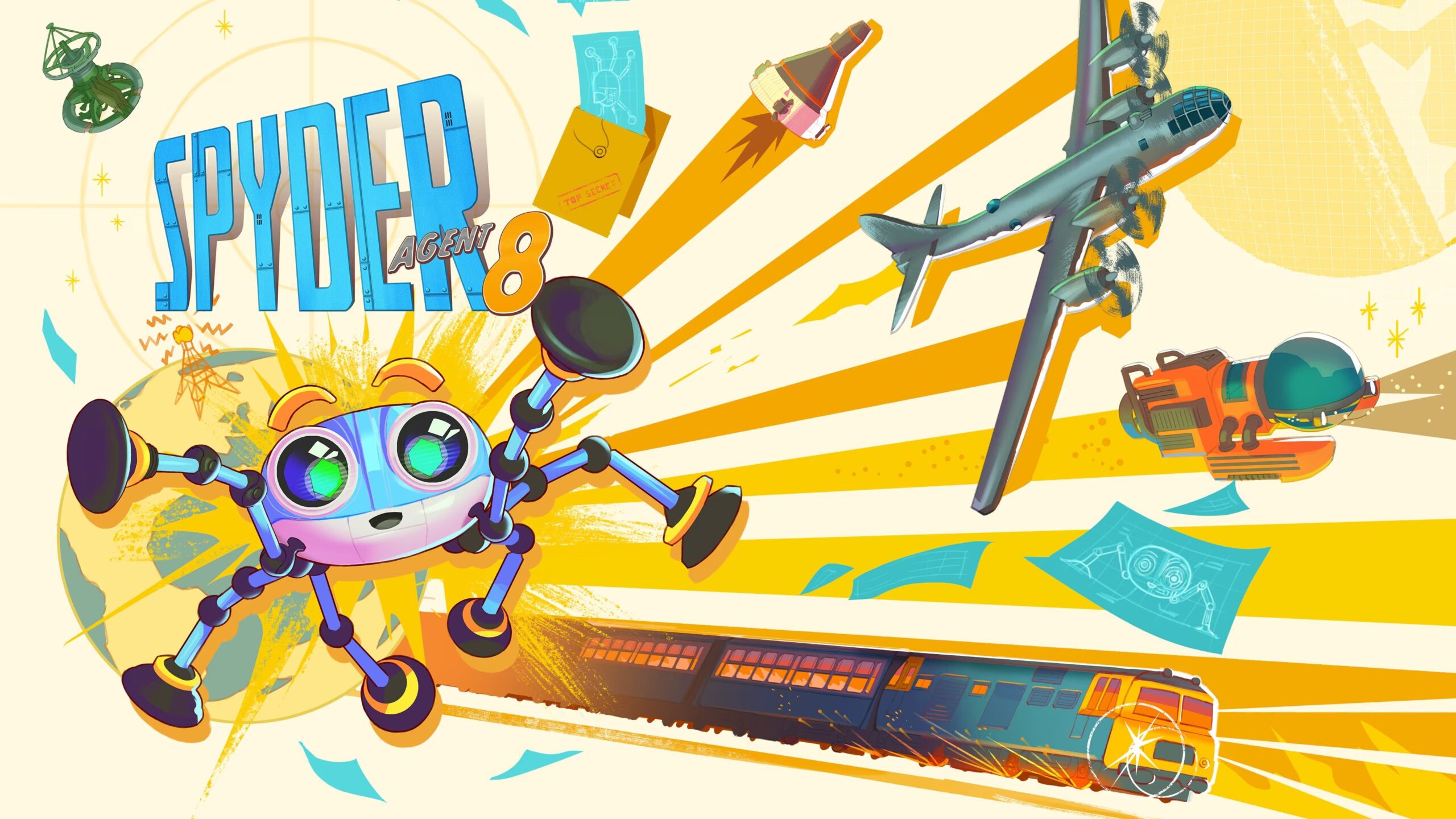 Il gioco di avventura stealth retro-futuristico Spyder: Agent 8 annunciato per PS5, Xbox Series, Switch e PC