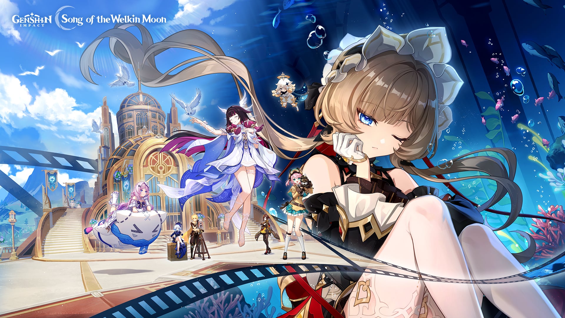 L'aggiornamento Genshin Impact Version Luna VIII "Song of the Welkin Moon: Scherzo – Sunny Summer Fontinalia" verrà lanciato il 1° luglio
