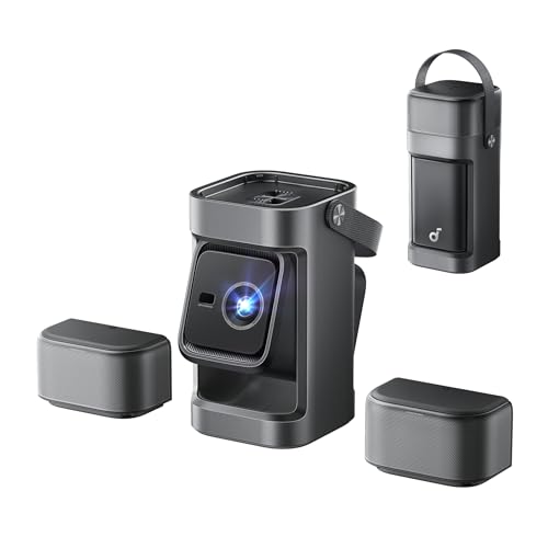 soundcore Nebula P1 Proiettore GTV portatile con altoparlanti rimovibili...