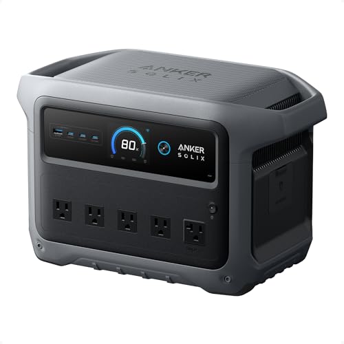 Stazione di alimentazione portatile Anker SOLIX C1000 Gen 2, 2.000 W (picco 3.000 W)...