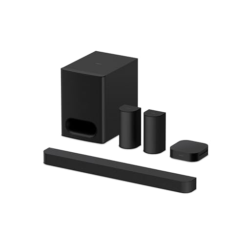 Sony BRAVIA Theatre System 6, soundbar del sistema Home Theatre a 5.1 canali con...