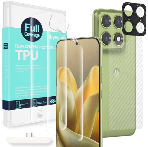 Proteggi schermo Ibywind con protezione per obiettivo fotocamera (confezione da 2)
