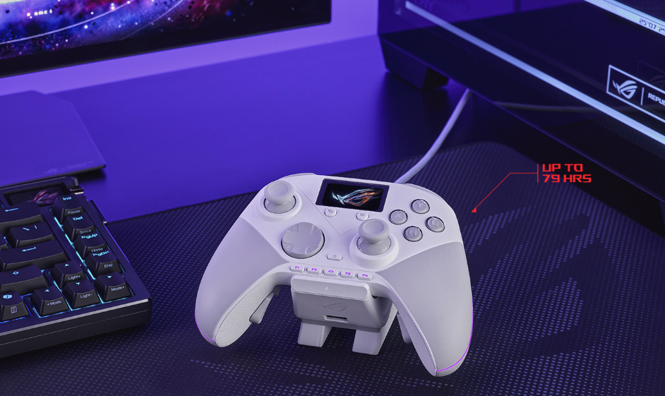 Il nuovo controller da gioco ASUS è dotato di una durata della batteria pazzesca