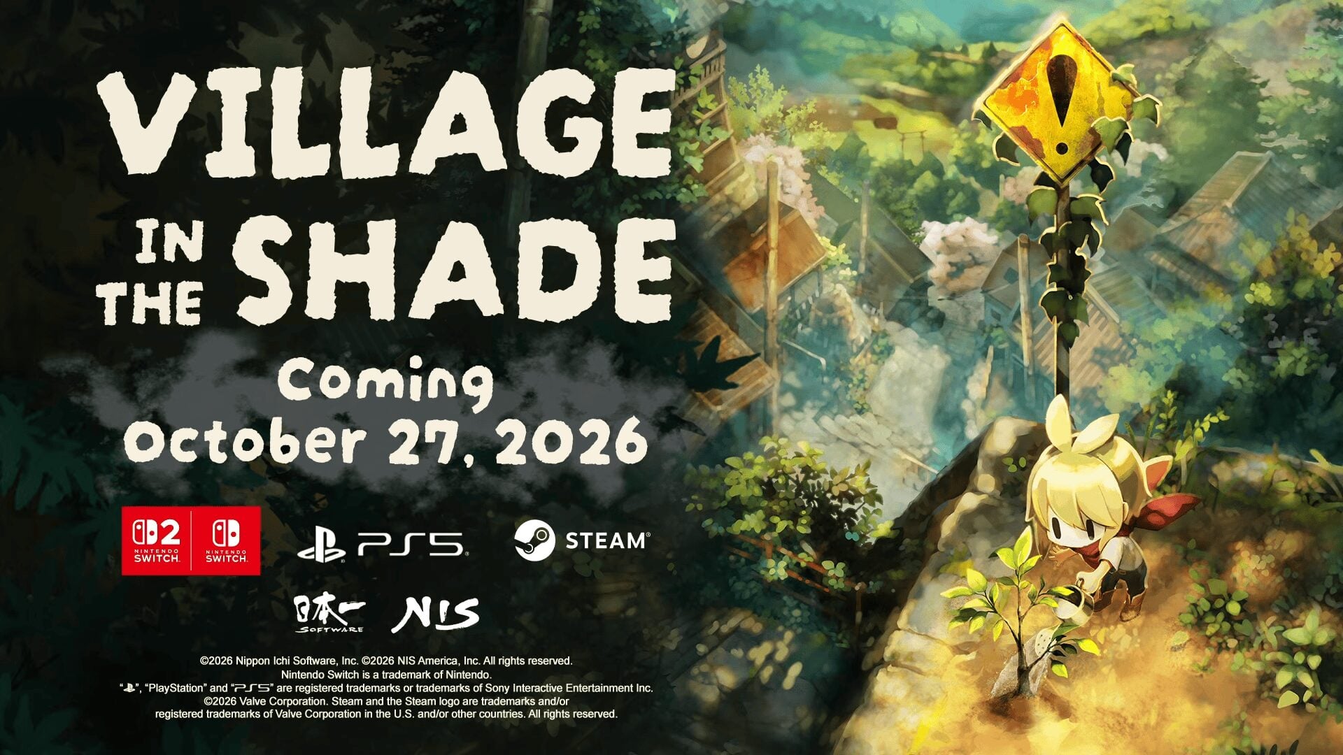 Village in the Shade verrà lanciato il 27 ottobre in Occidente